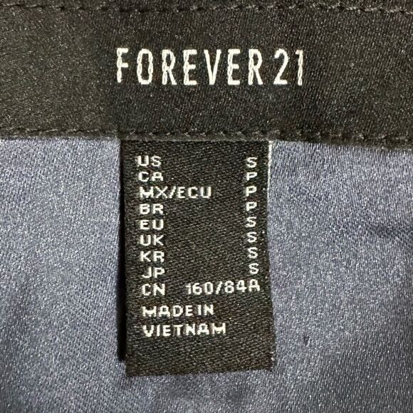 Forever 21 Satin Purple-Gray Blazer Jacket Size Small - Picture 5 of 6